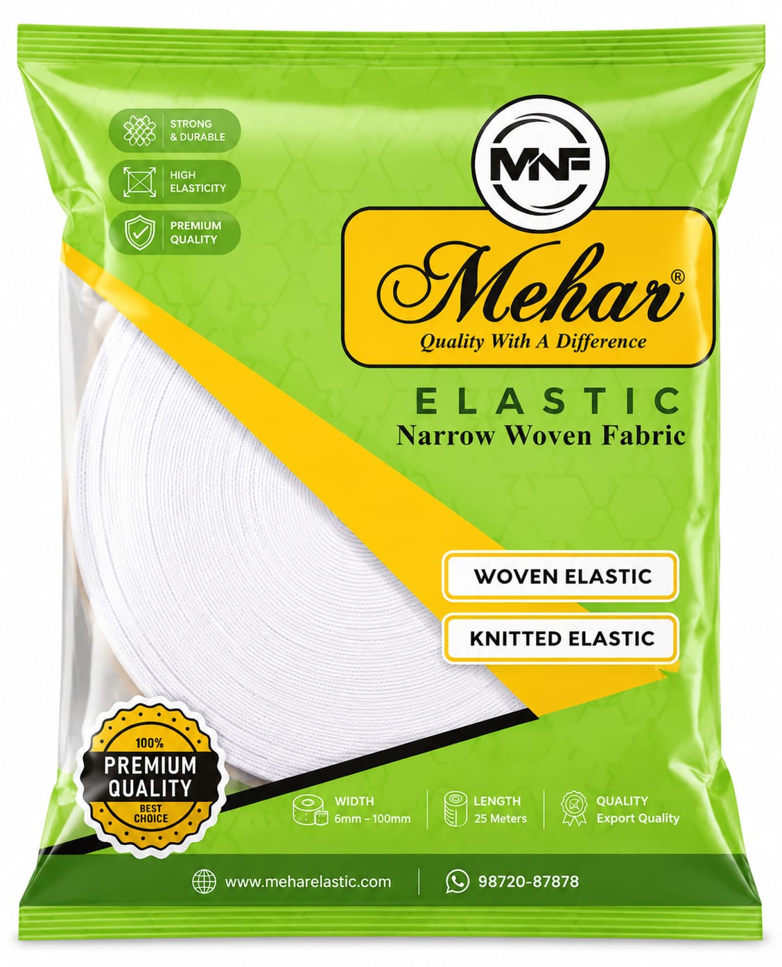 Elastic packaging assortment