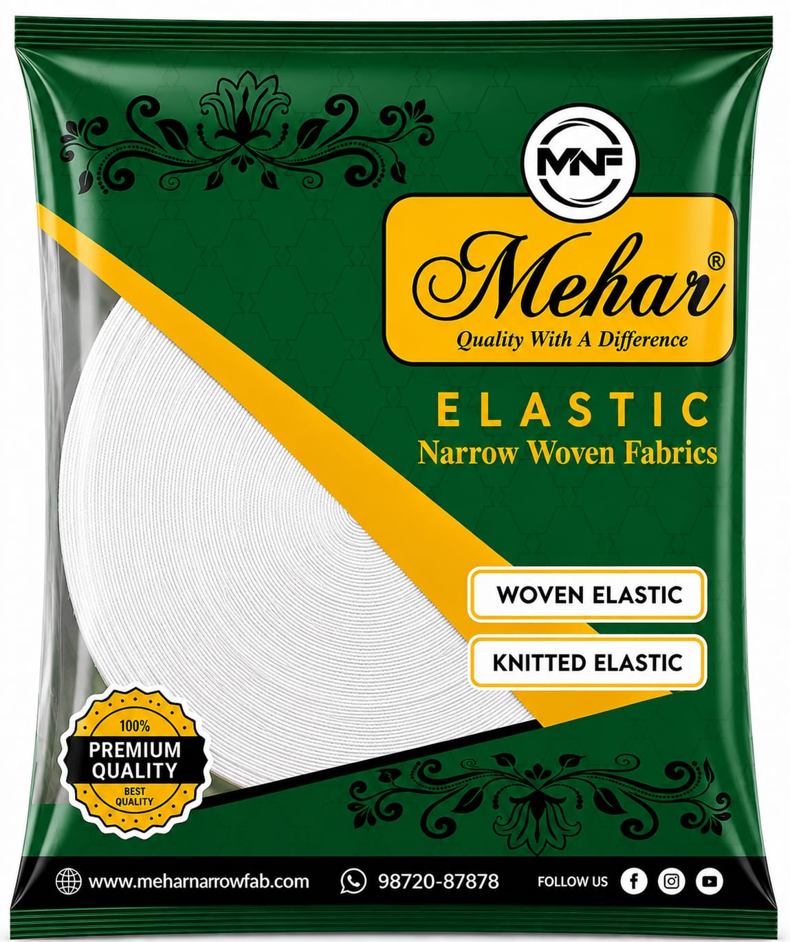 Elastic product packaging